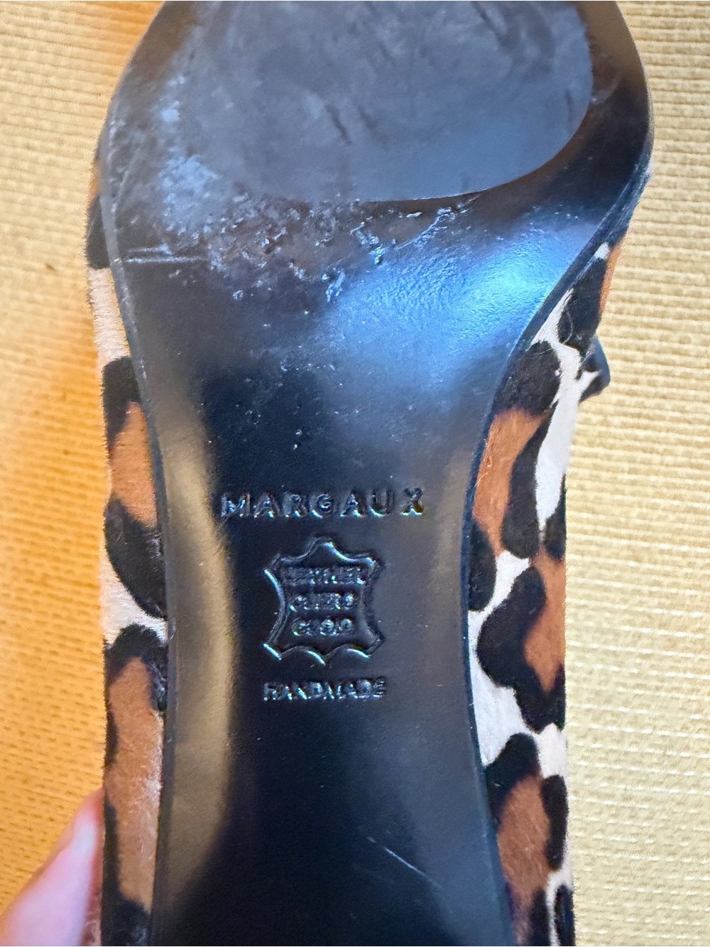 Margaux Leopard Print Heels - Picture 9 of 10